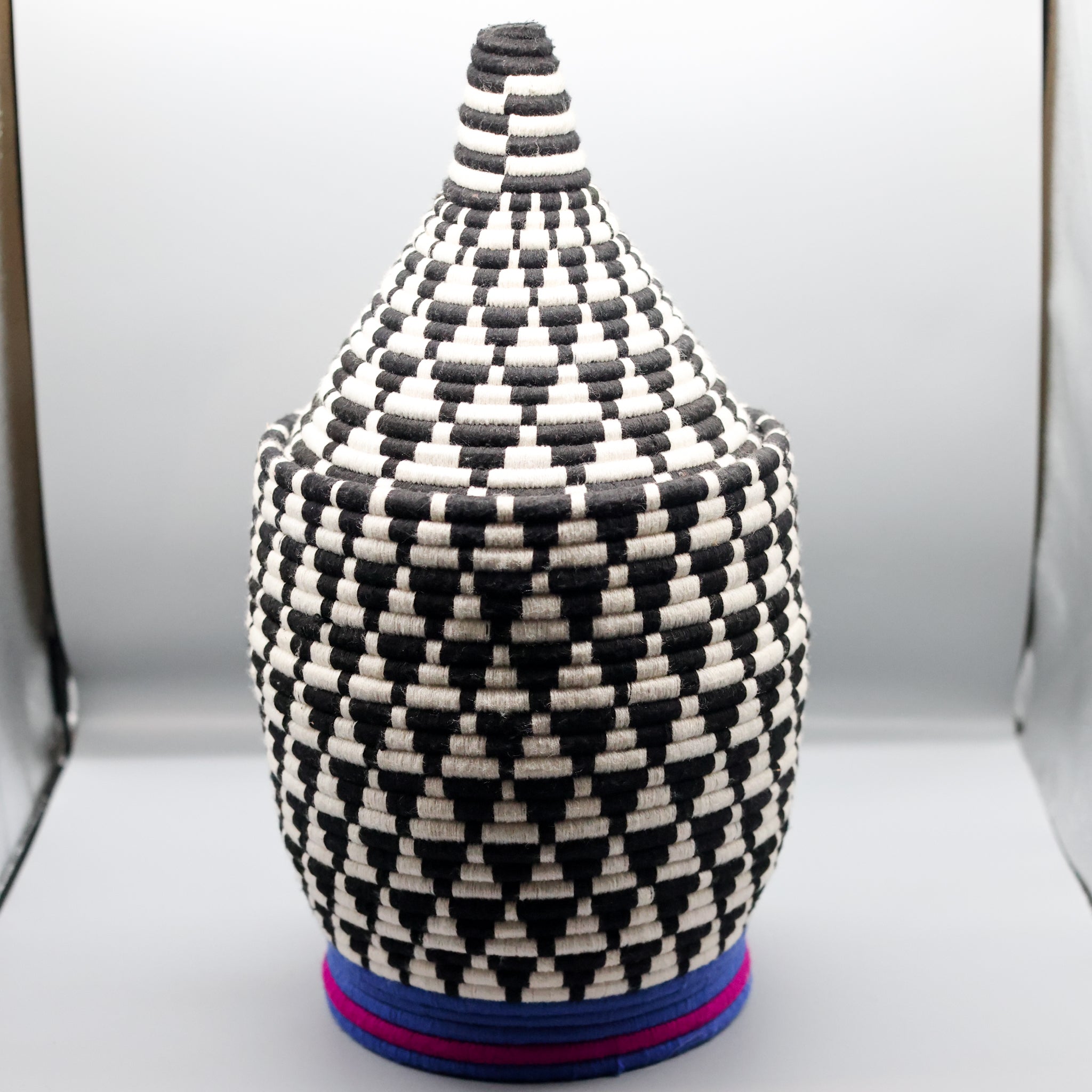 Conical Woolen Basket