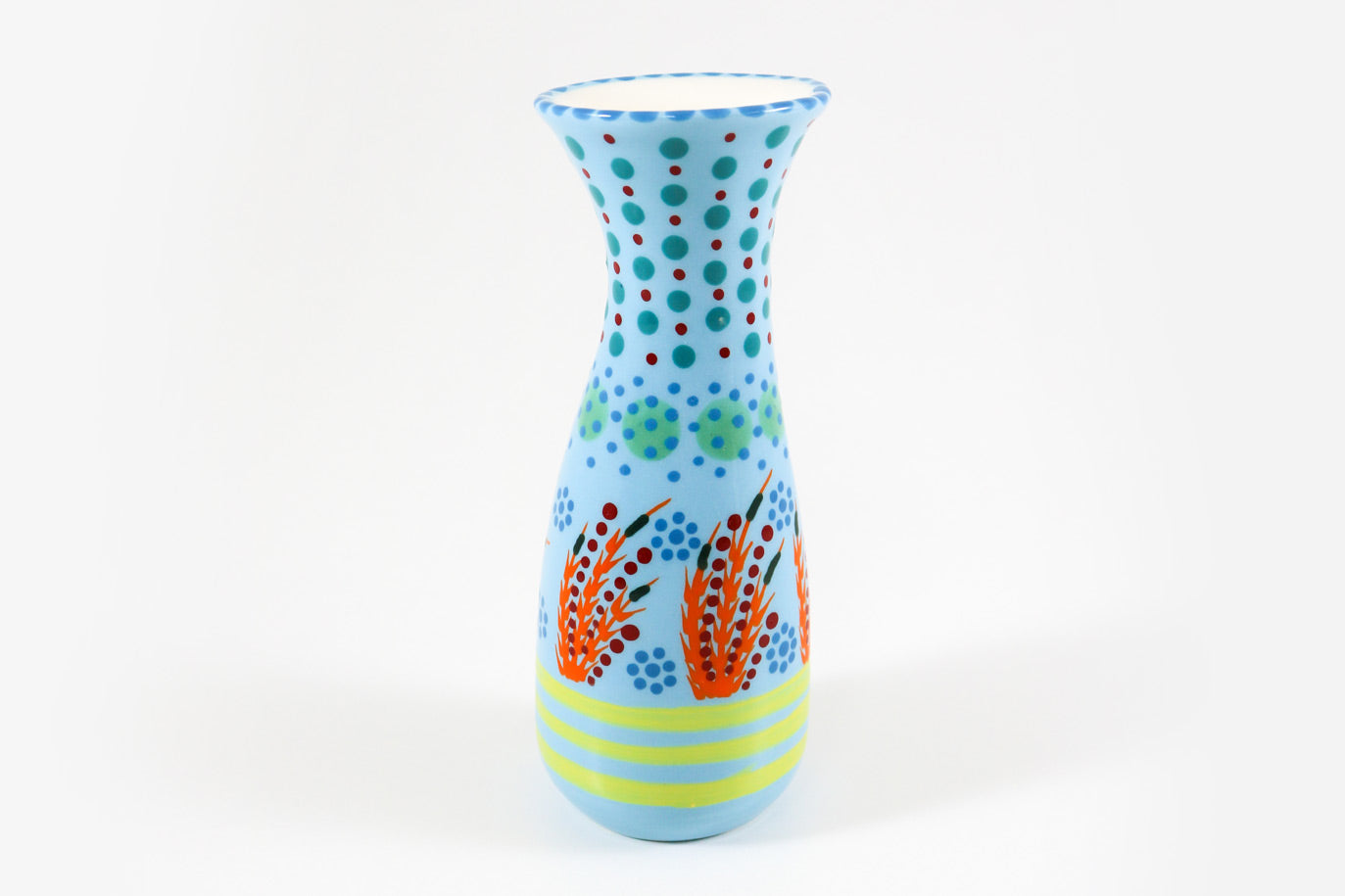 Hand Painted Bud Vase