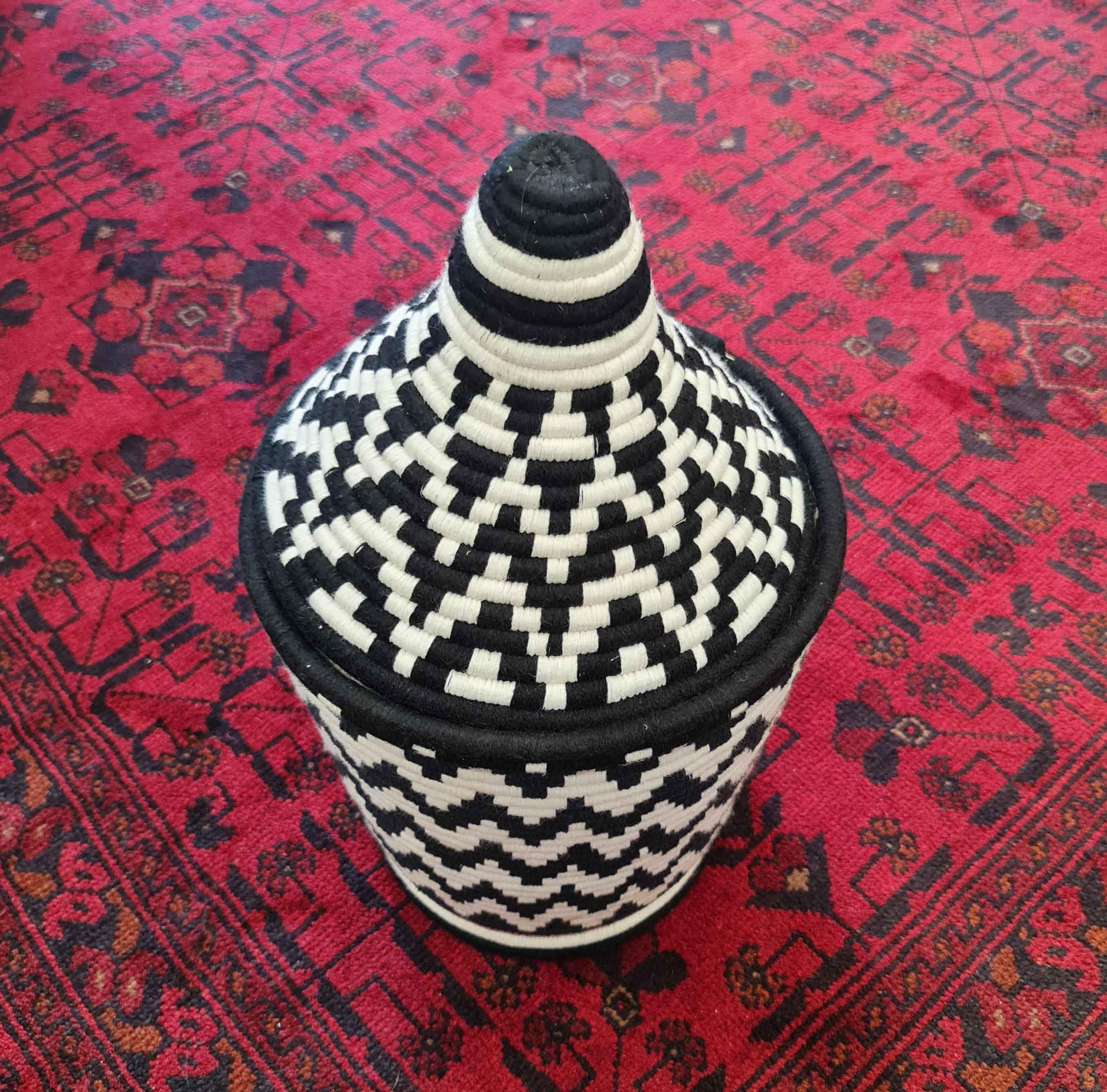 Conical Woolen Basket