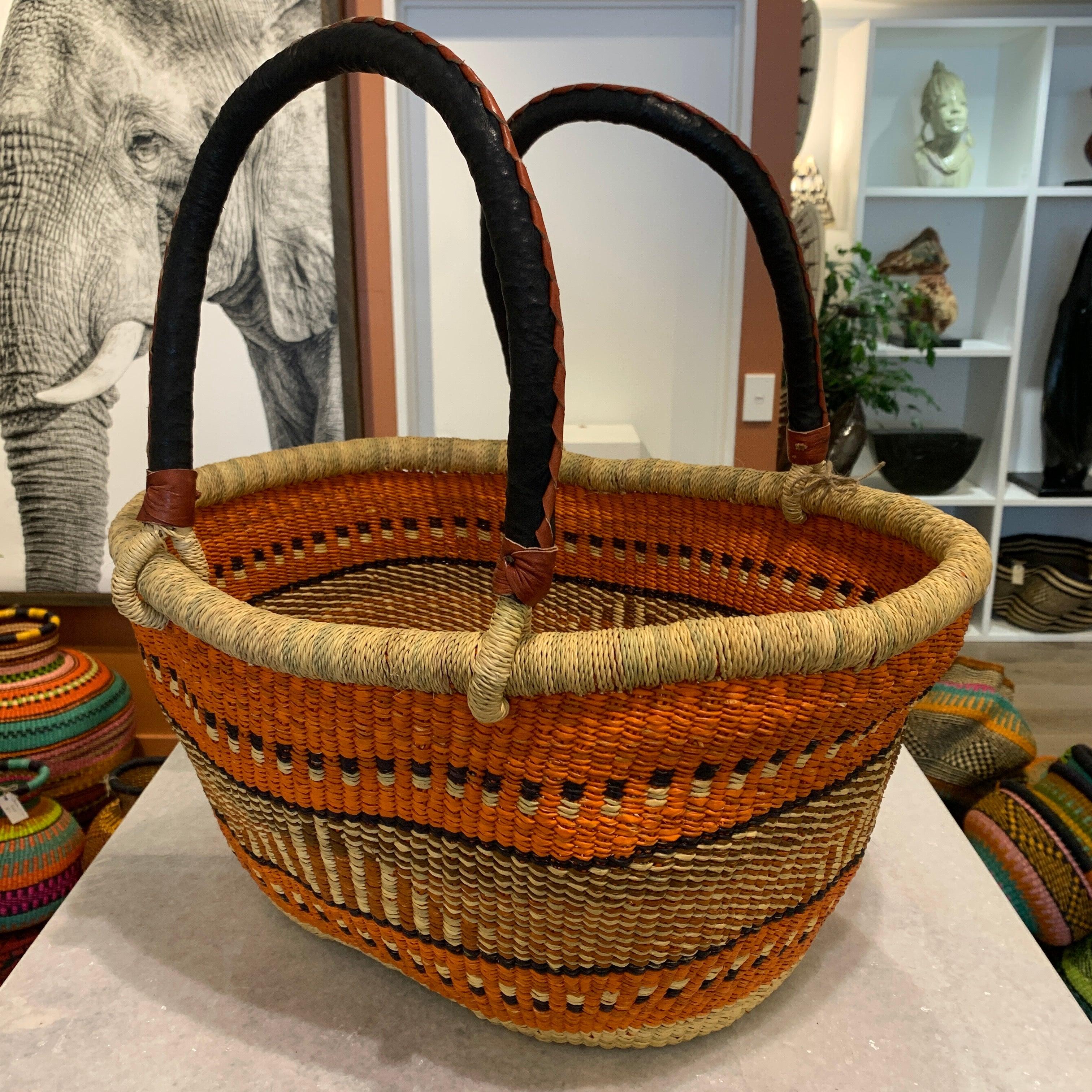 Large Oval Market Basket