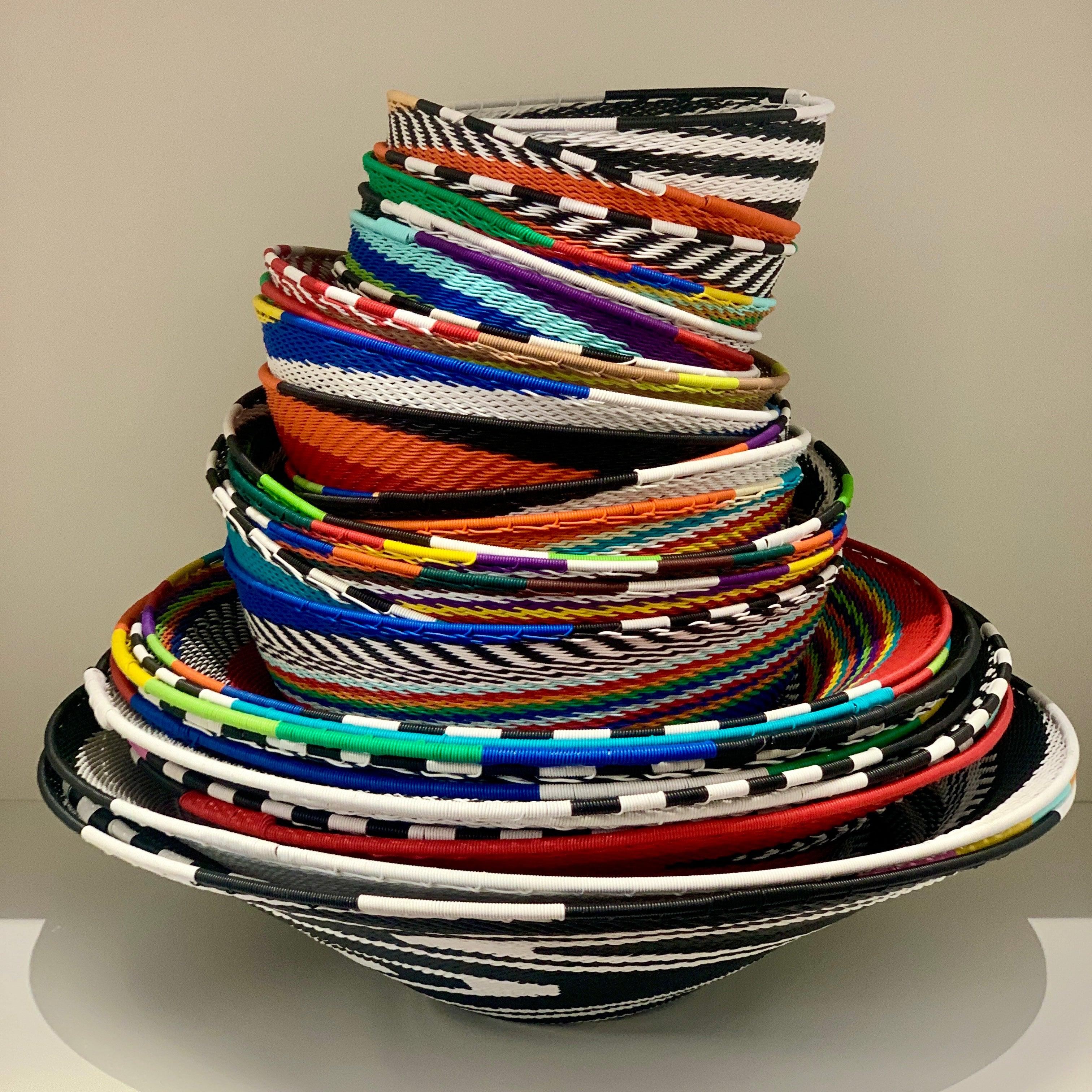 Telephone Wire Baskets