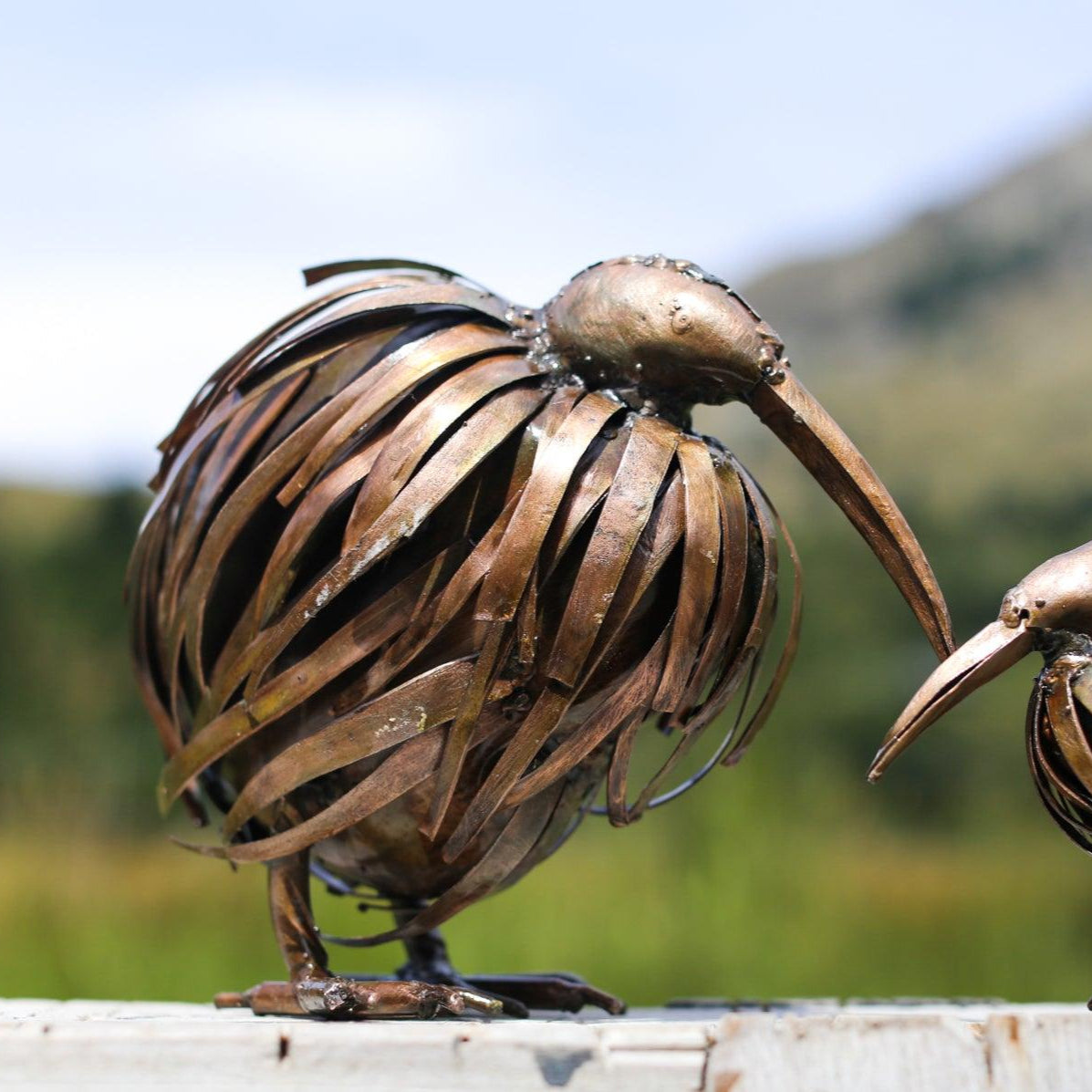 Birdwoods Metal Kiwis