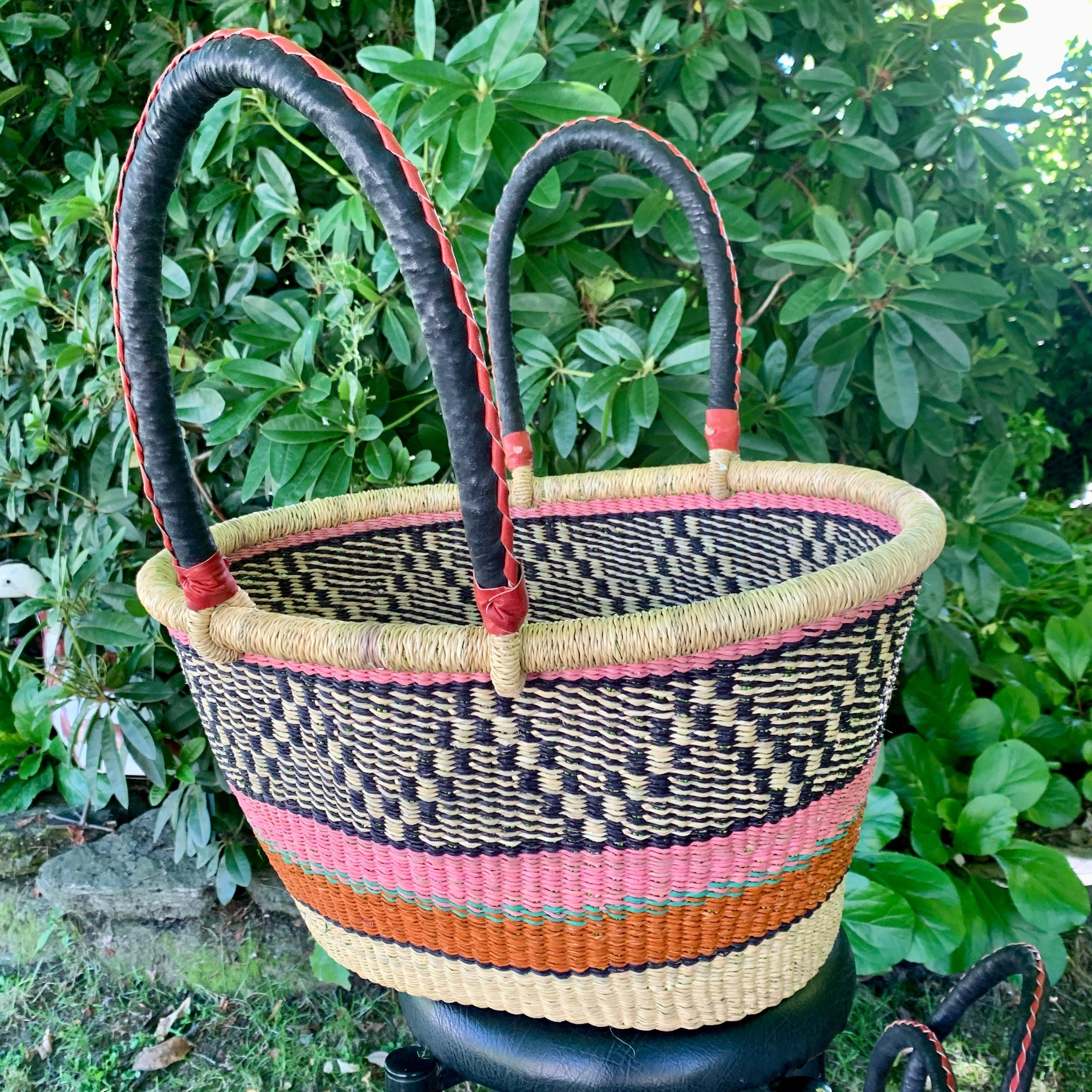 Large Oval Market Basket