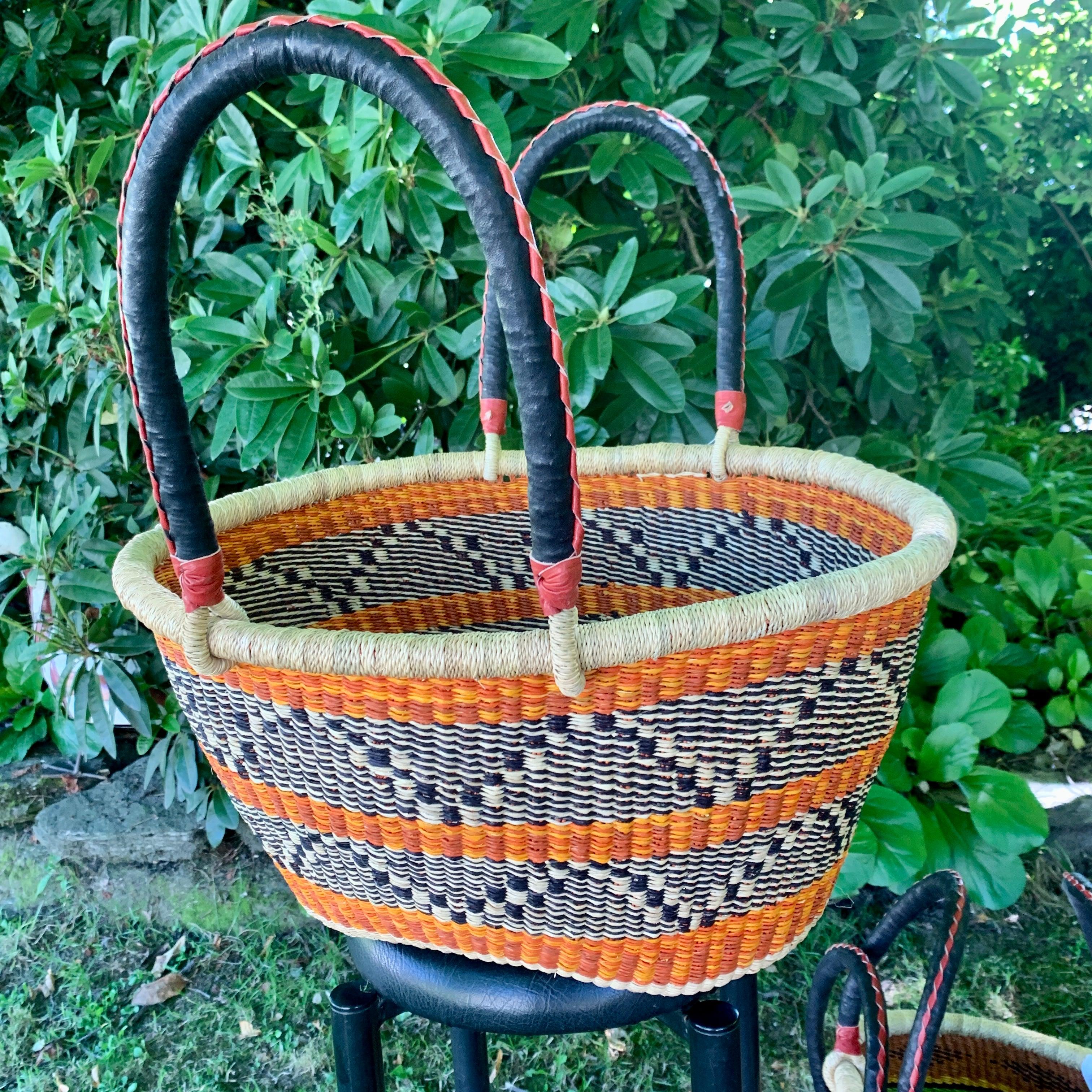 Large Oval Market Basket