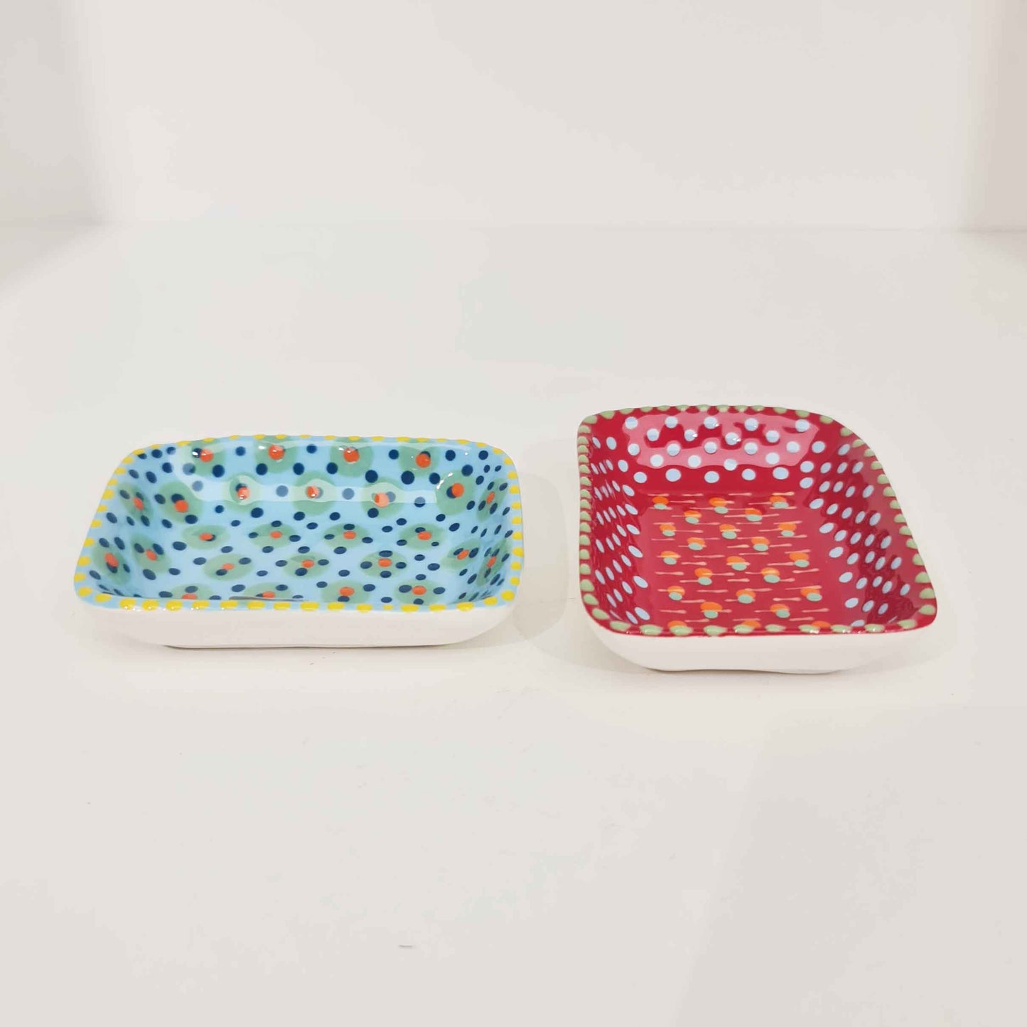 Hand Painted Ceramic Tea Bag Holder