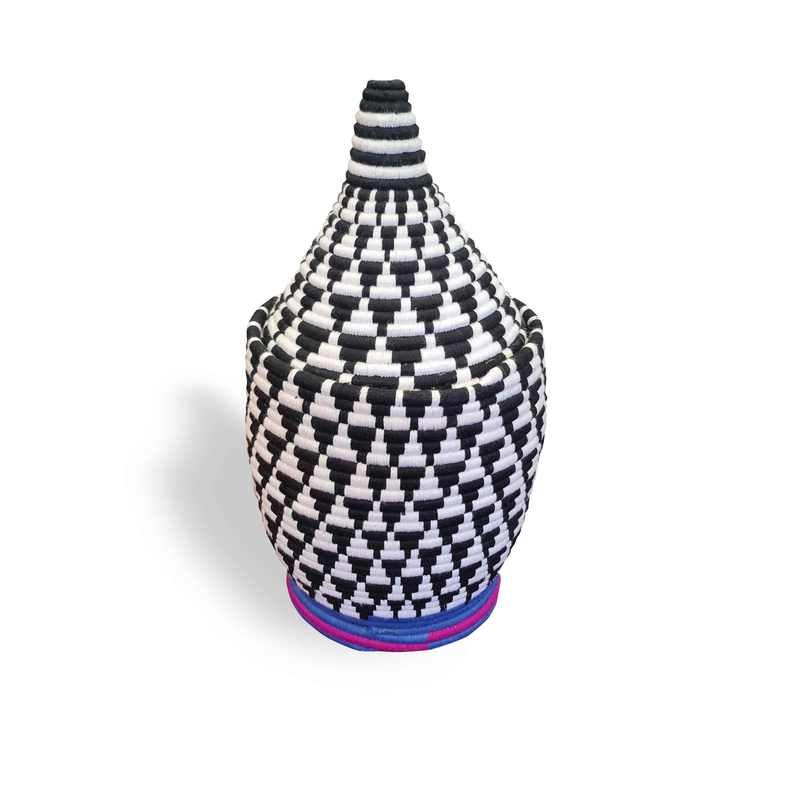 Conical Woolen Basket
