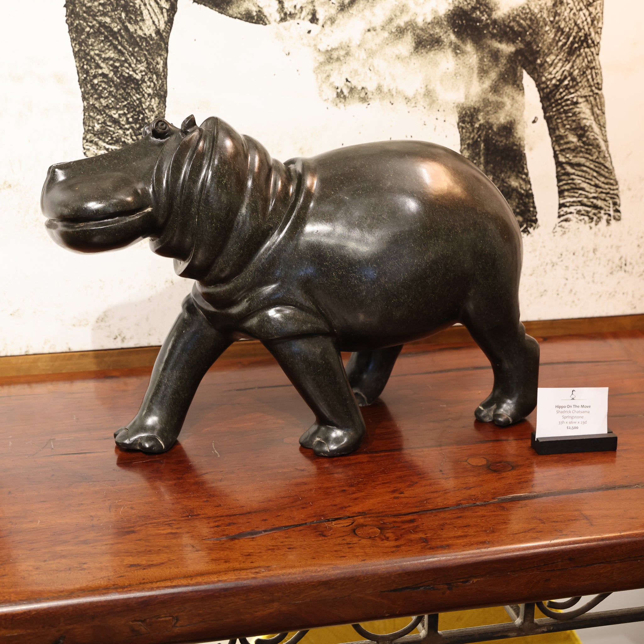Hippo On The Move