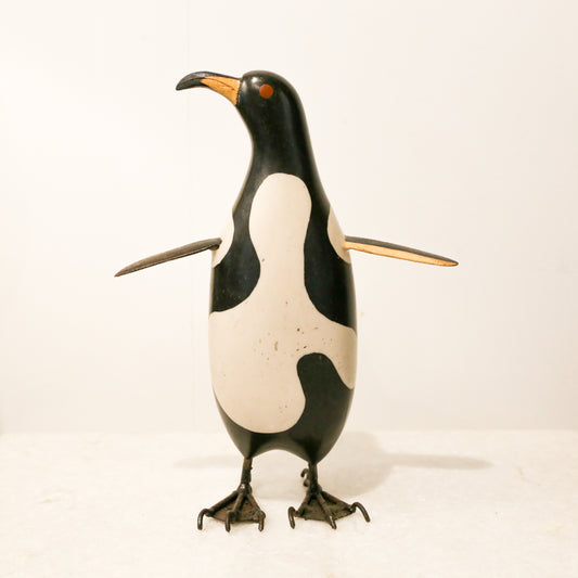 Stone and Wire Penguin