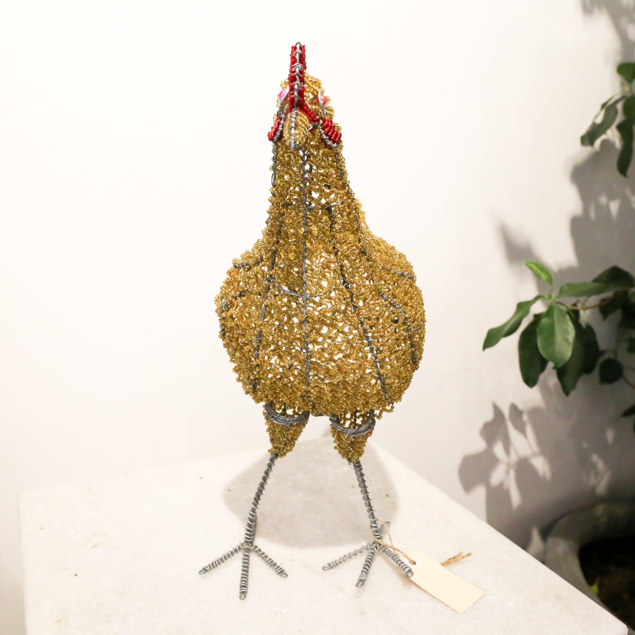 Beaded Hens