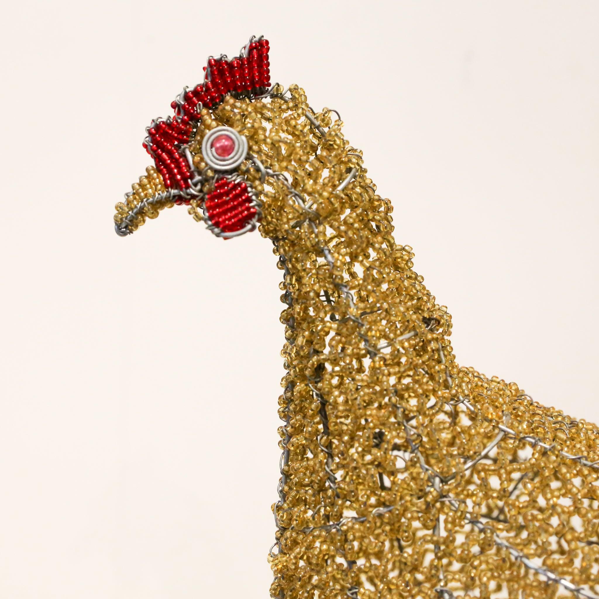 Beaded Hens