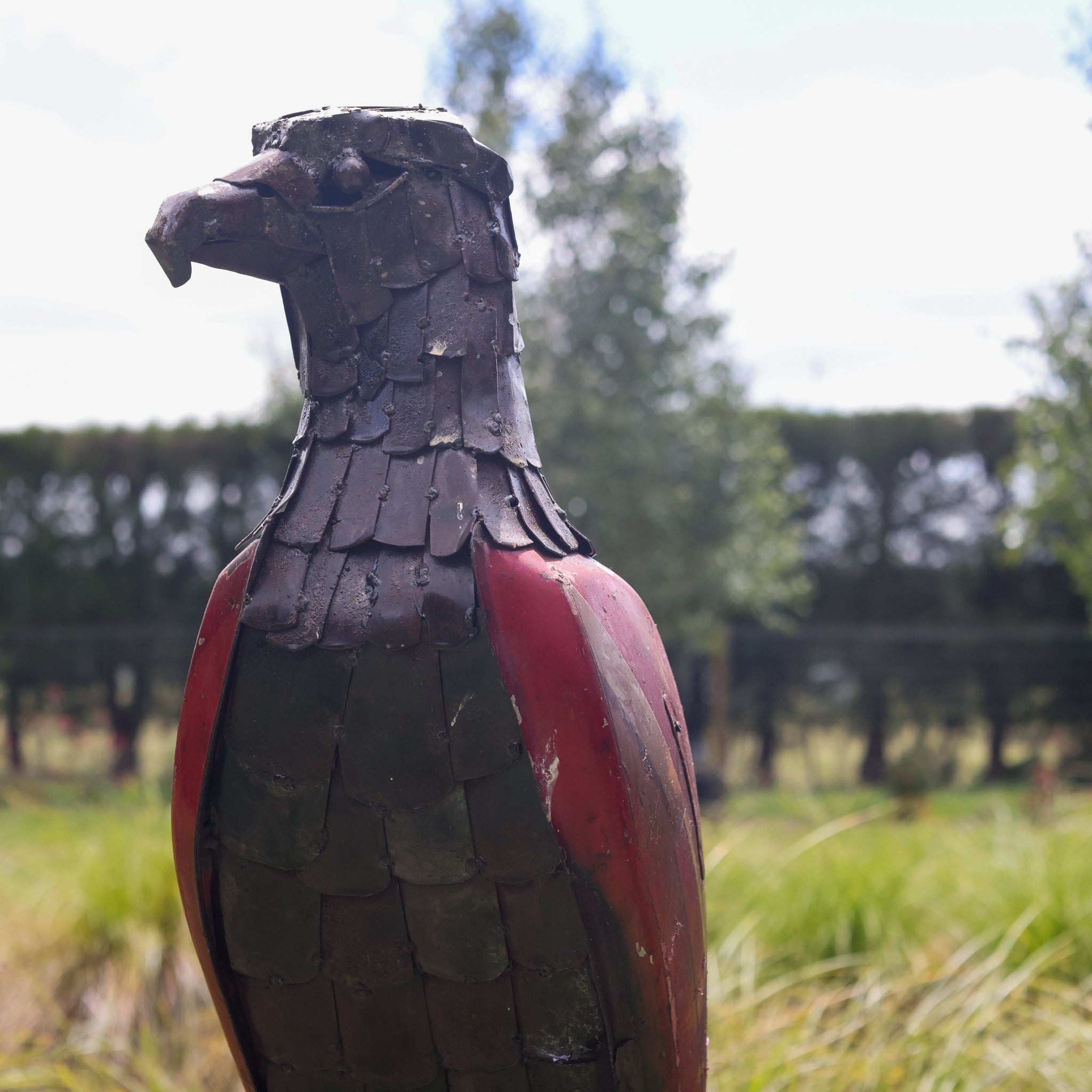 Recycled Metal Eagle