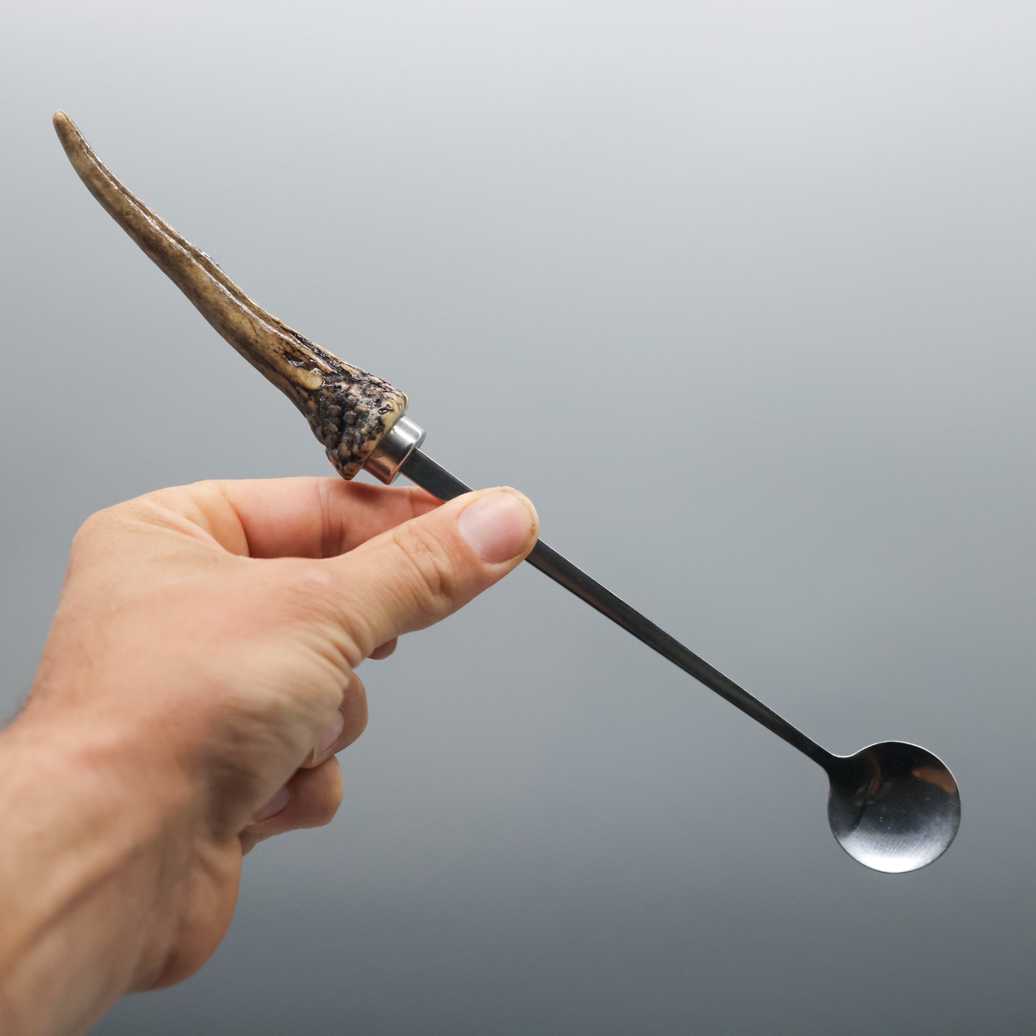 Deer Horn Cocktail Spoon