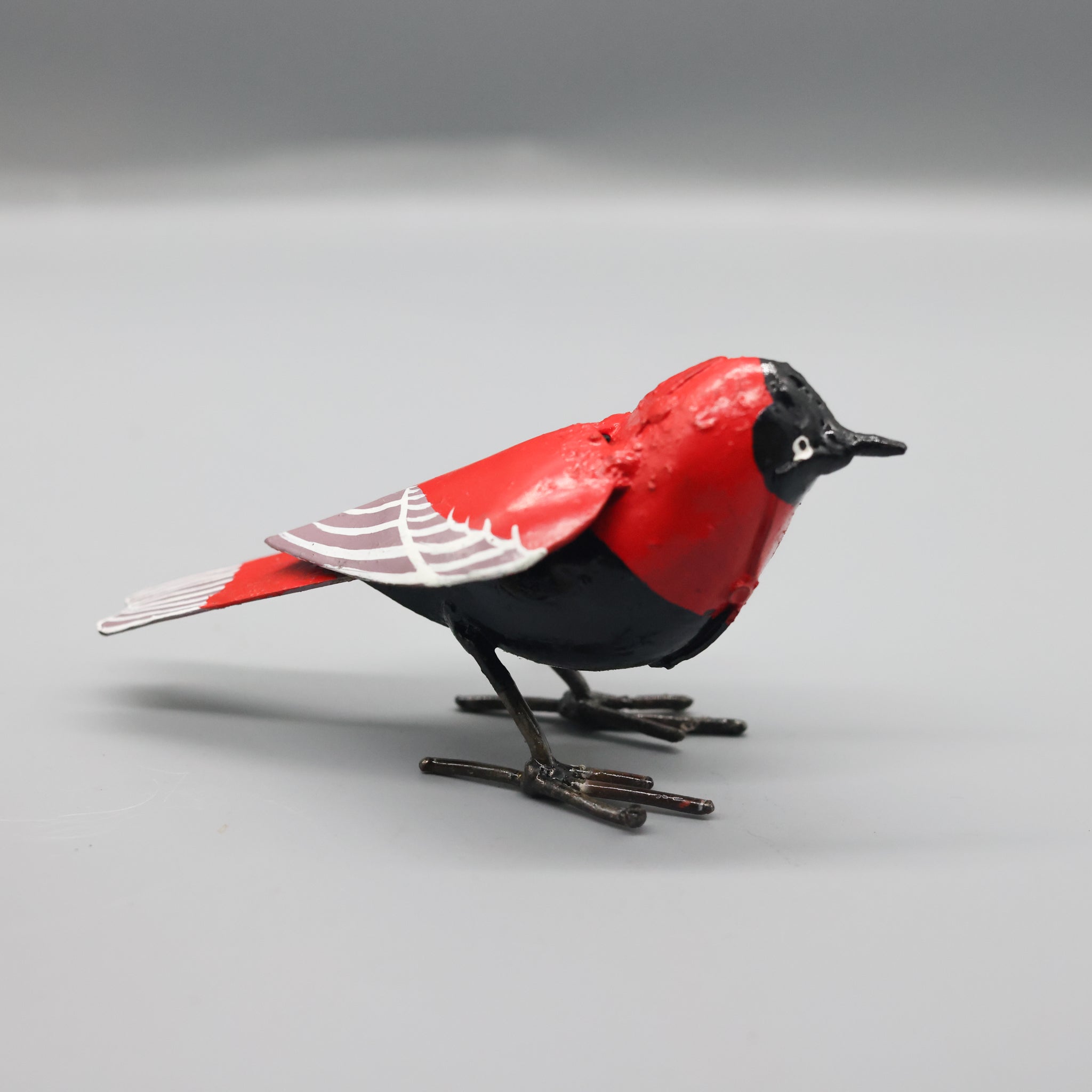 Painted Metal Birds