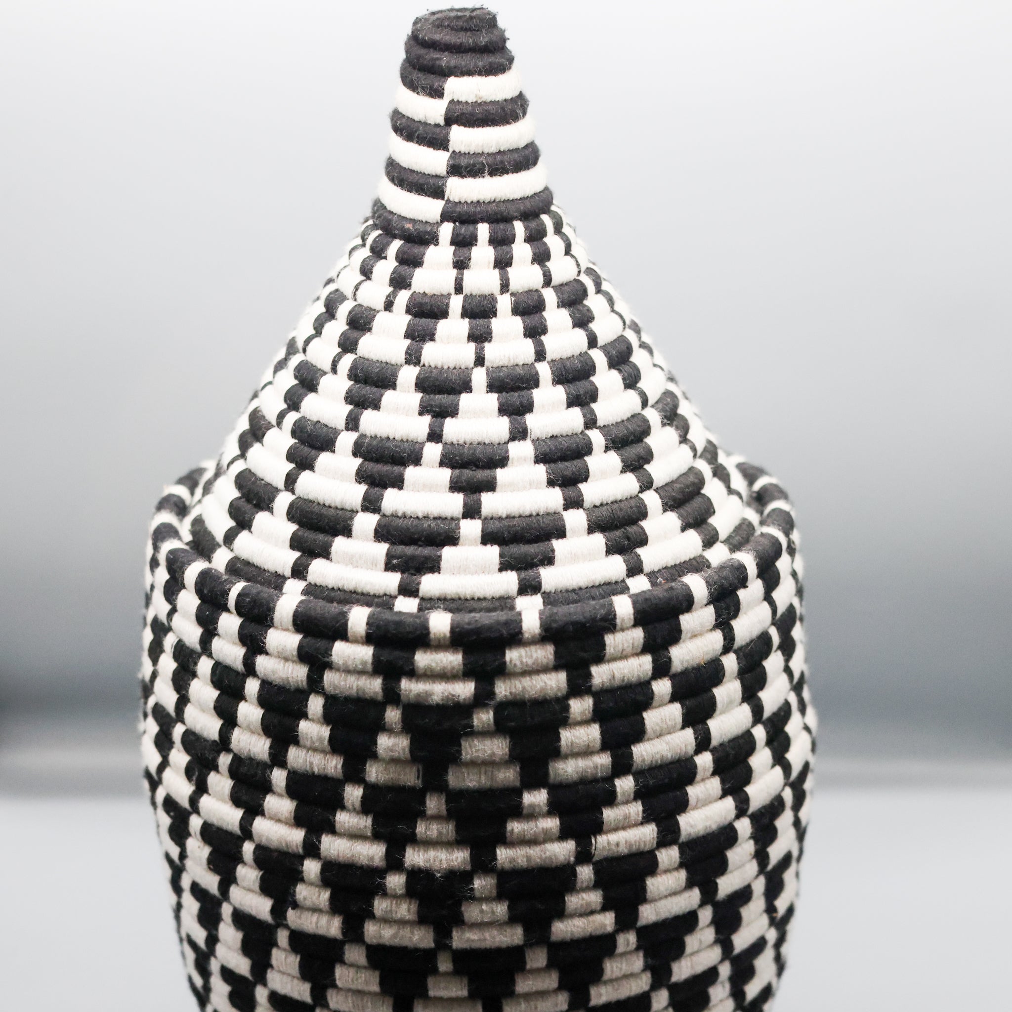 Conical Woolen Basket