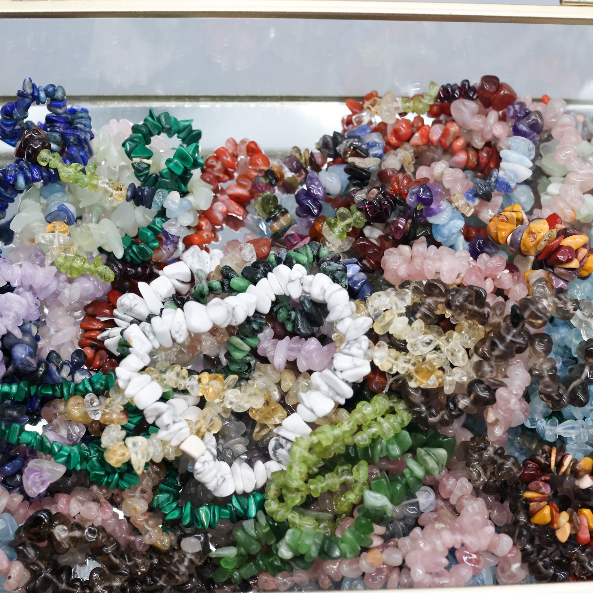 Natural Stone Crystal Bracelets