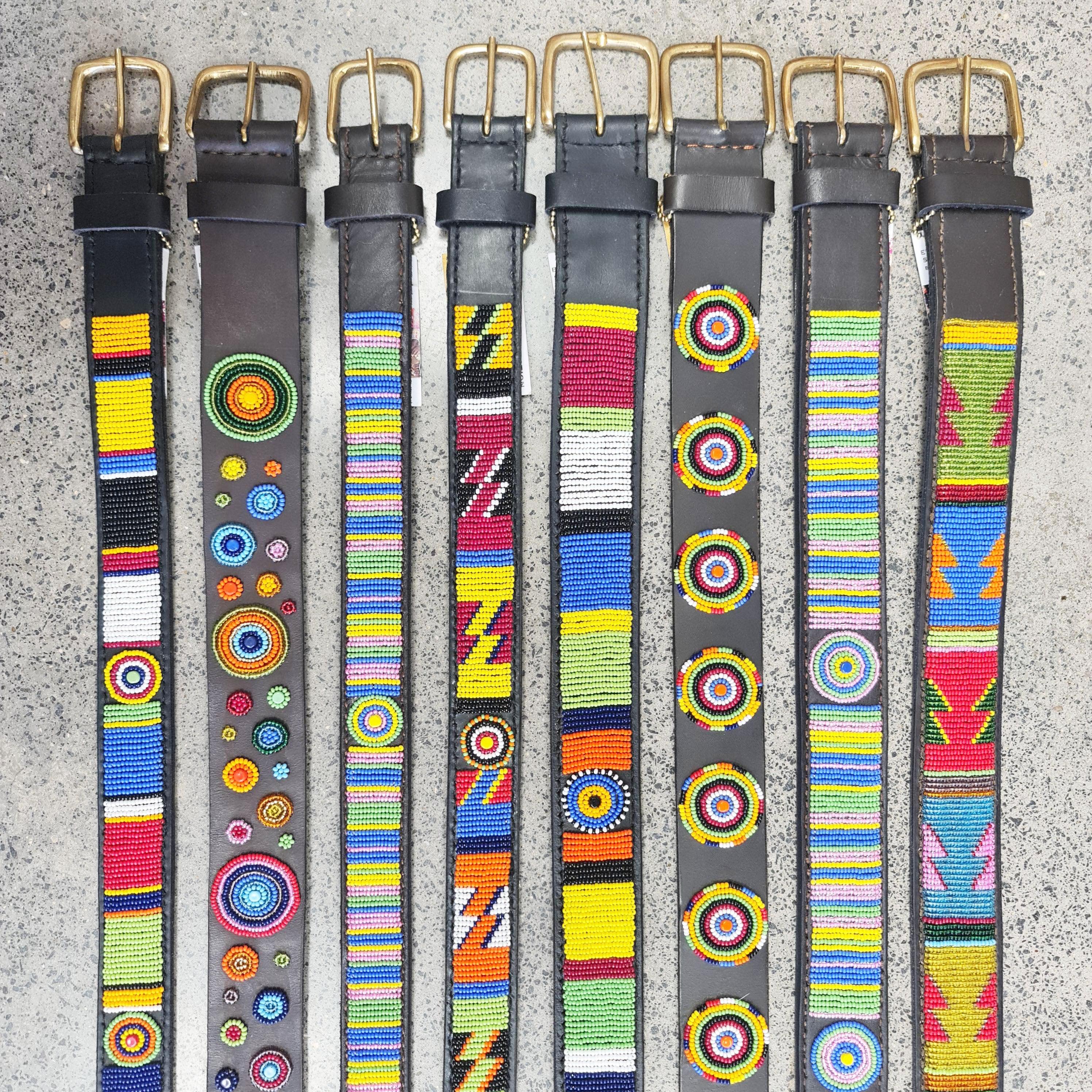 Kenyan Beaded Belts