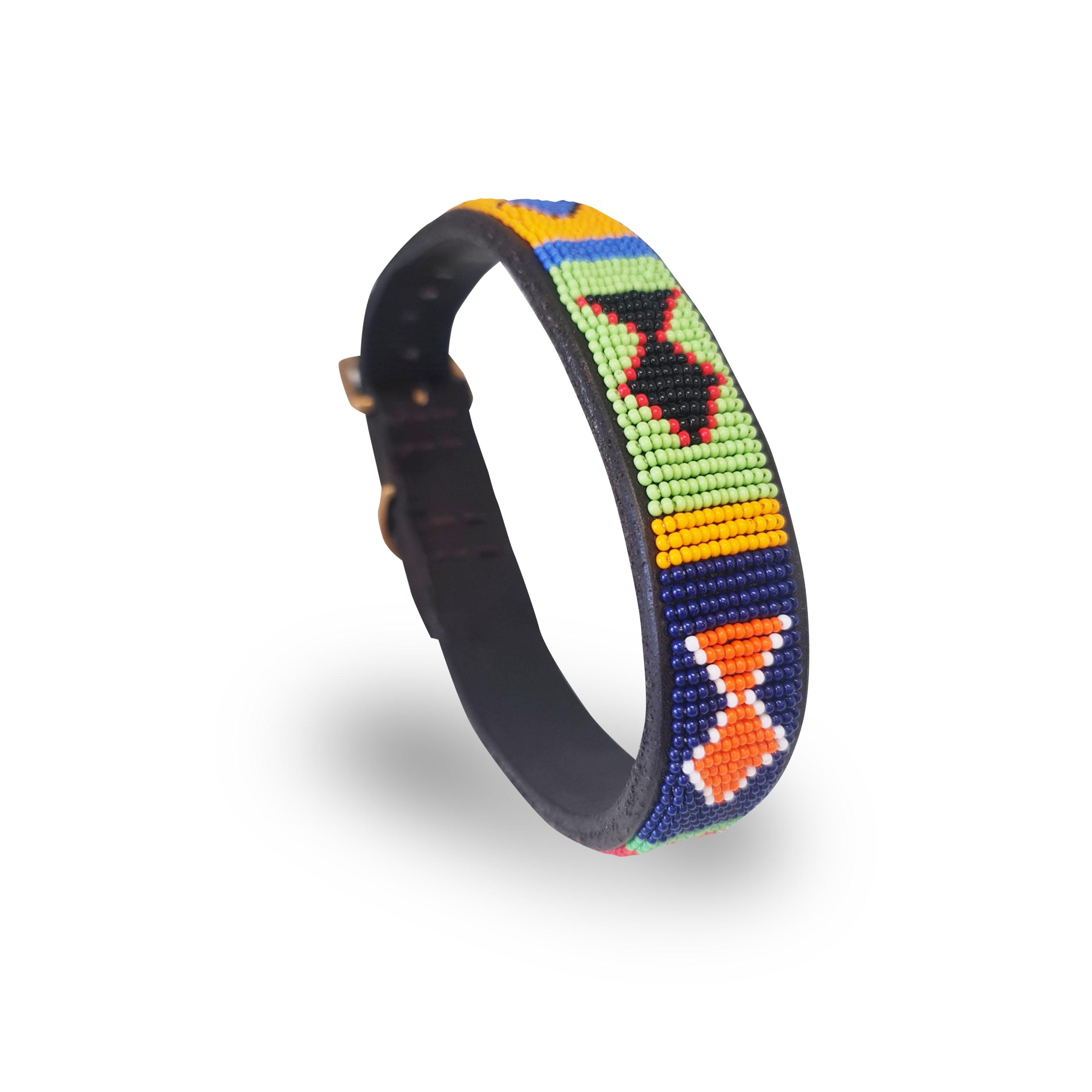 Kenyan Beaded Dog Collar