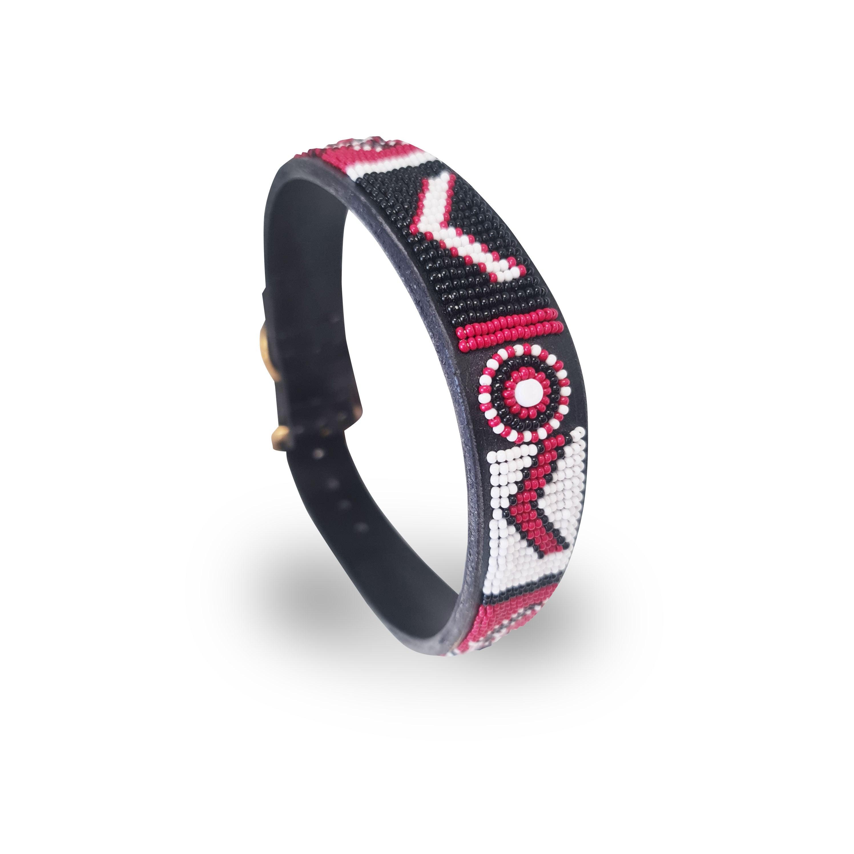 Kenyan Beaded Dog Collar