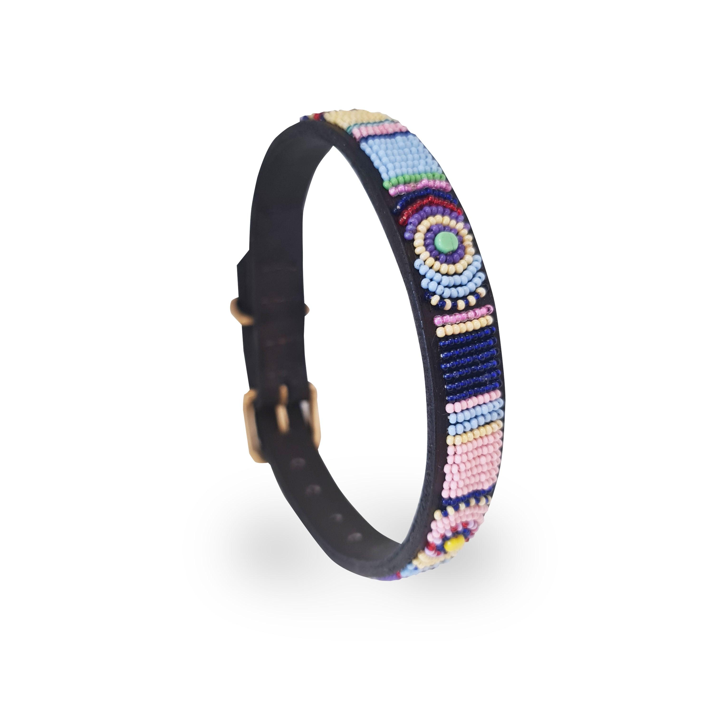 Kenyan Beaded Dog Collar