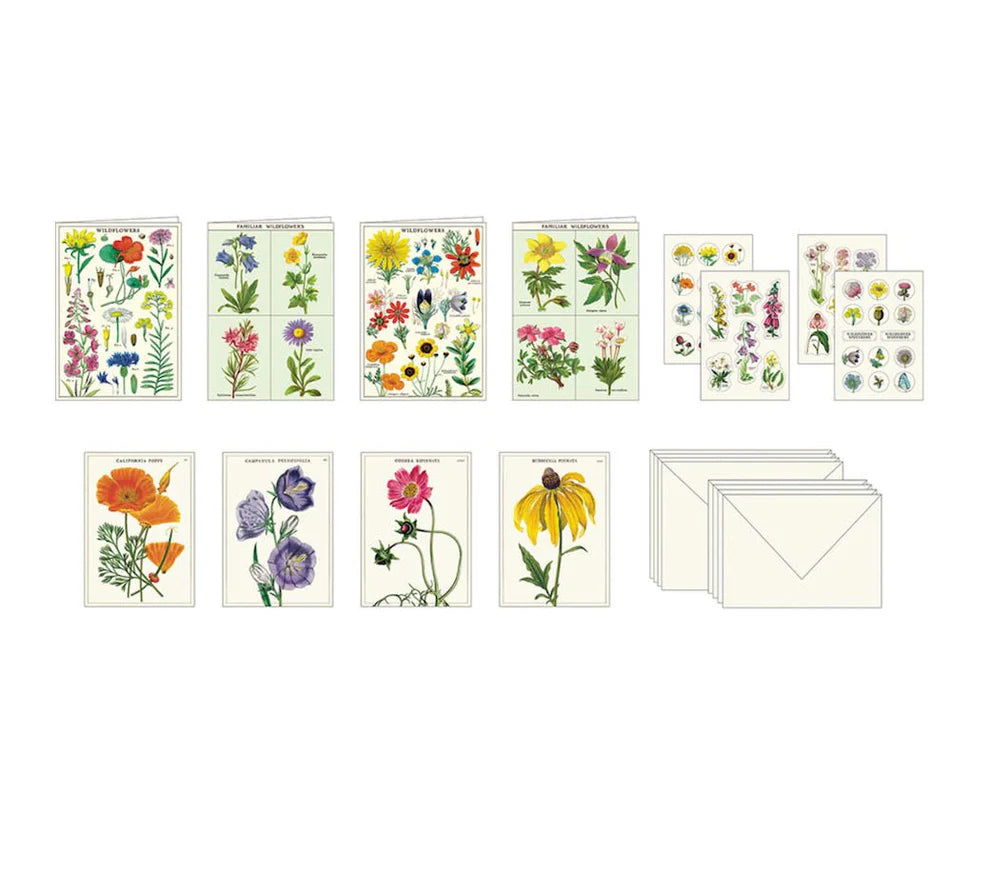 Stationary Set - Wildflowers