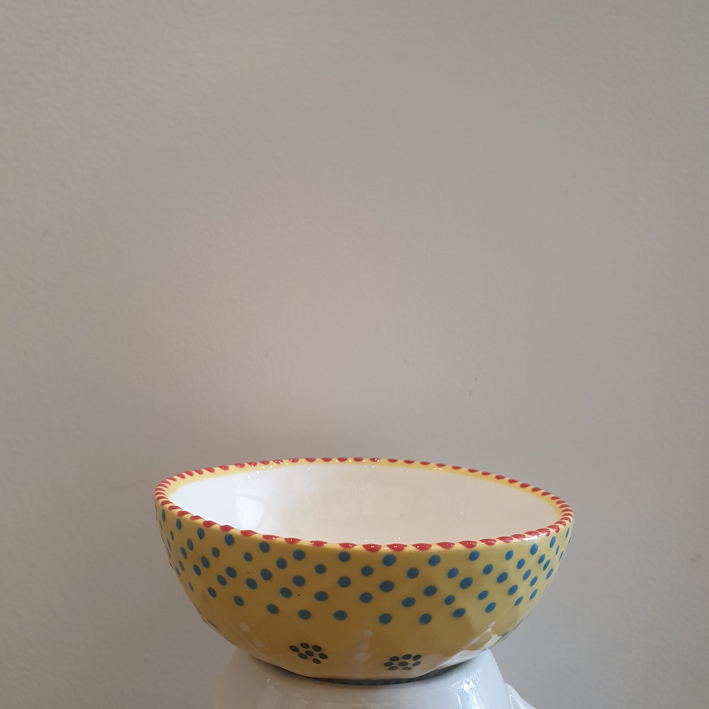 Hand Painted Ceramic bowl Round