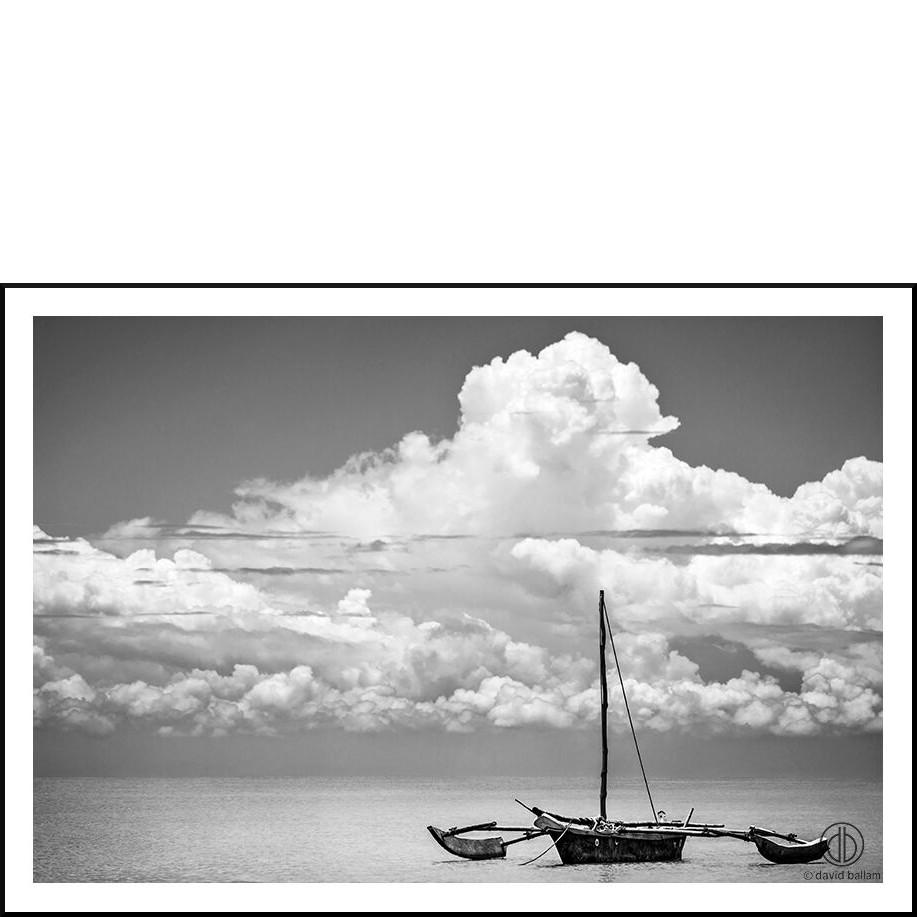 Dhow and Clouds