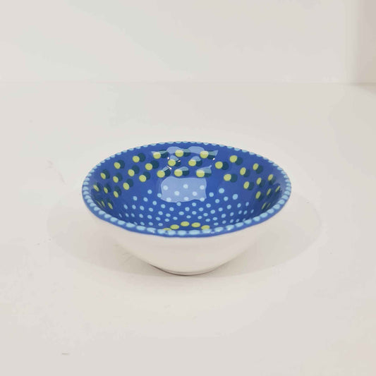 Hand Painted Ceramic Ramekin Round