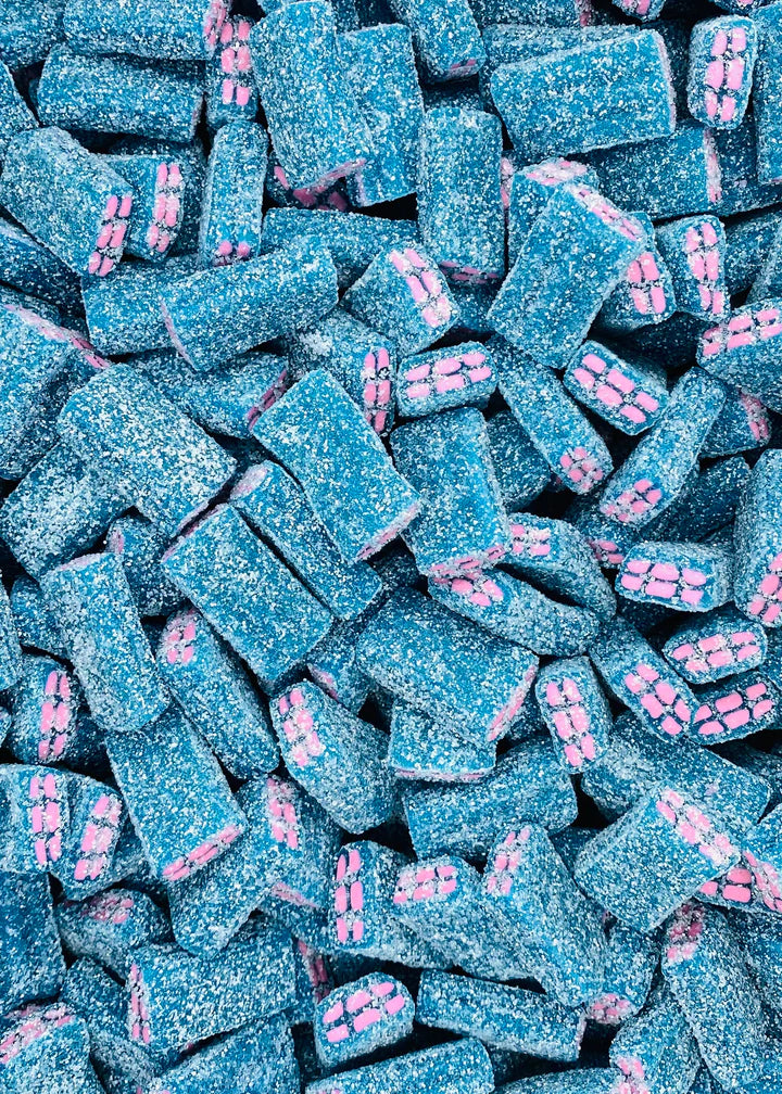 Fizzy Blue Raspberry Bricks